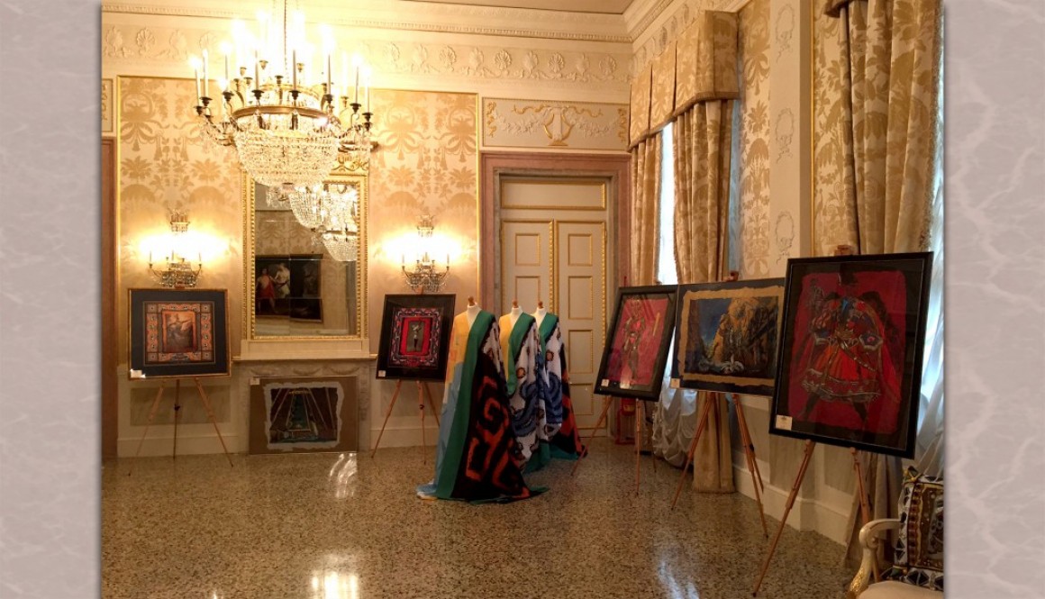 RUSSIAN BALLETS OF DIAGHILEV – THE VISION OF ANNA NEZHNAYA. THE PERSONAL EXHIBITION IN LA FENICE THEATRE.